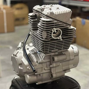 Двигатель в сборе ZS 172FMM-6 (CB250R) 249см3, возд. охл., электростартер