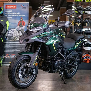 Мотоцикл Benelli TRK 502 (темно-зеленый глянцевый) 2026г.