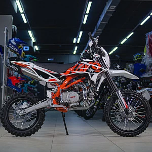 Питбайк KAYO BASIC TT140EM 17/14 KRZ (механ. сцепл., эл. стартер)
