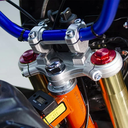 Питбайк KAYO EVOLUTION YX125EM 17/14 KRZ (механ. сцепл., эл. стартер 2022 г.)