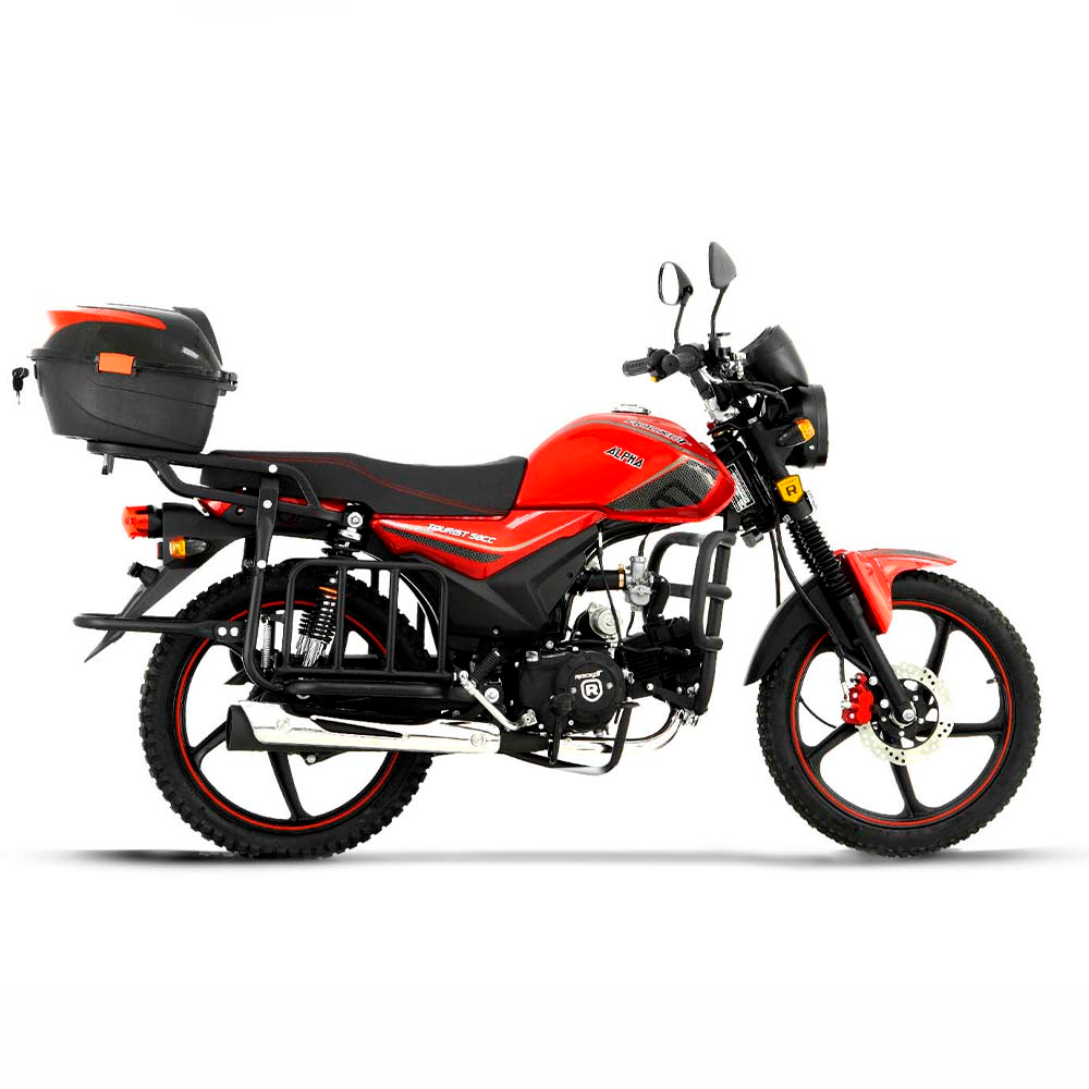 Мопед ROCKOT ALPHA TOURIST M-12 (красный глянцевый)