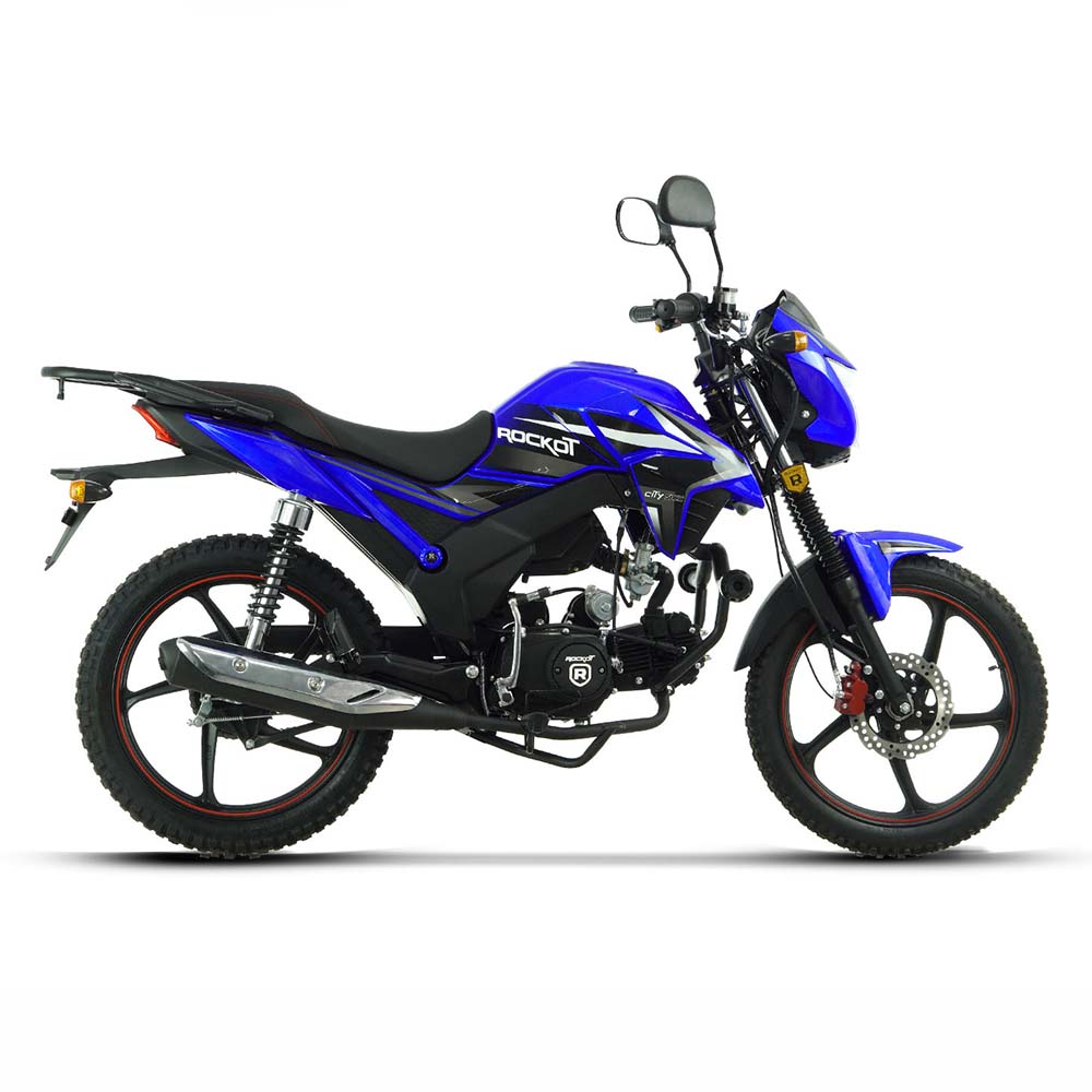 Мопед ROCKOT ALPHA CITY M-12 (синий глянцевый)