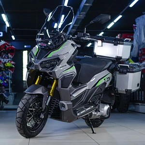 Скутер Regulmoto XDV ADVENTURE 300CC 4T в комплекте с кофрами (LJ300T-18) EFI (Серый)