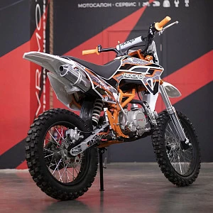 Питбайк ROCKOT RENTAL 125 Axis 2.0 (полуавтомат, без сцепления, эл. стартер, 17/14)
