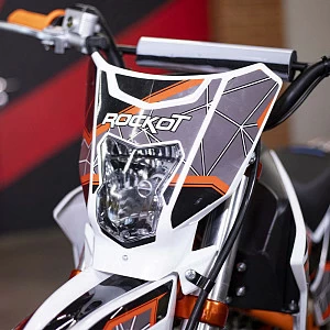 Питбайк ROCKOT RENTAL 125 Axis 2.0 (полуавтомат, без сцепления, эл. стартер, 17/14)