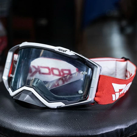 Очки кроссовые ROCKOT RM-135 прозрачная линза