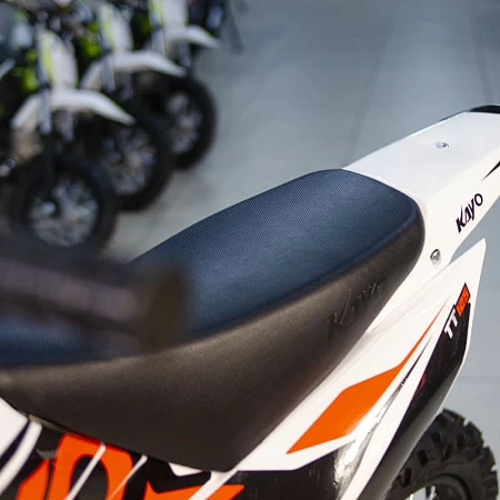 Питбайк KAYO BASIC TT125EM 17/14 KRZ (механ. сцепл., эл. стартер 2022 г.)
