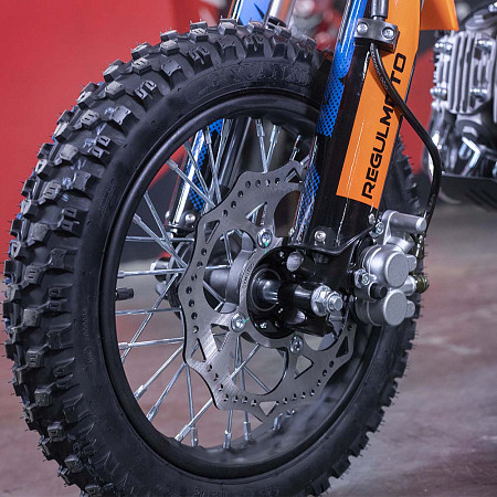 Питбайк Regulmoto FLY 12/10 (Черный/ оранжевый, 104801-1)